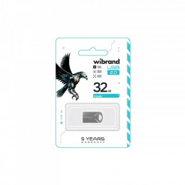 Wibrand 32GB Hawk Silver USB 2.0 (WI2.0/HA32M1S)