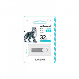 Wibrand 32GB Irbis Silver USB 2.0 (WI2.0/IR32U3S)