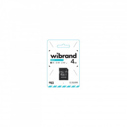 Wibrand 4GB microSD class 4 (WICDC4/4GB-A)
