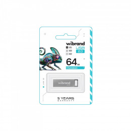 Wibrand 64GB Chameleon Silver USB 2.0 (WI2.0/CH64U6S)