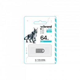 Wibrand 64GB lynx Silver USB 2.0 (WI2.0/LY64M2S)