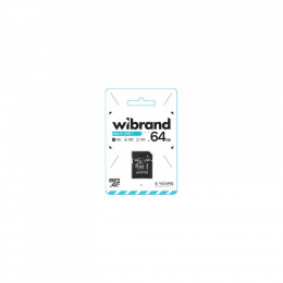 Wibrand 64GB mictoSD class 10 UHS-I (WICDXU1/64GB-A)