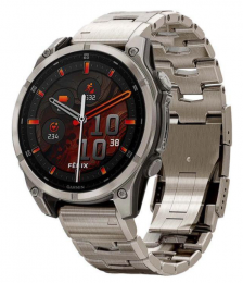 Garmin Fenix 8 47mm AMOLED Sapphire Titanium with Vented Titanium Bracelet (010-02904-40) EU