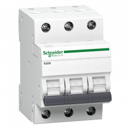 Schneider Electric Acti9 K60N, 3P, 25A, B, 6кA (A9K01325)