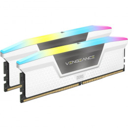 CORSAIR Vengeance RGB DDR5 6000MHz 32GB Kit 2x16GB White (CMG32GX5M2E6000Z36W)
