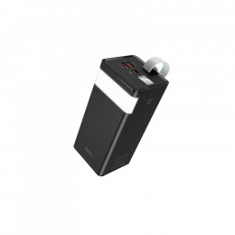 HOCO 50000mAh Powermaster PD/20W, QC/22.5W, Lamp, Black (J86A / 714738)