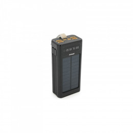 Linkage 30000mAh, Solar, 22.5W, cables Туре-С+Lighting, Black (LKP-46)