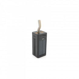 Linkage 50000mAh, Solar, 22.5W, cables Туре-С+Lighting, Black (LKP-47)
