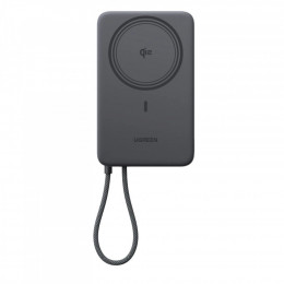 Ugreen 10000mAh 30W 1xUSB-C + 15W Magnetic Wireless + cable USB-C black (75982B)
