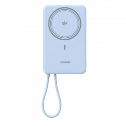 Ugreen 10000mAh 30W 1xUSB-C + 15W Magnetic Wireless + cable USB-C blue (65839B)