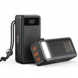 VEGER 56000mAh W5001C Tank 100W, PD, QC, Black (6970453555454)