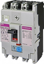 ETI EB2S 160/3LA 63А (16кА) 3p (4671881)