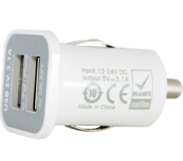 PowerPlant (2xUSB 3.1A) White (DV00DV5036)