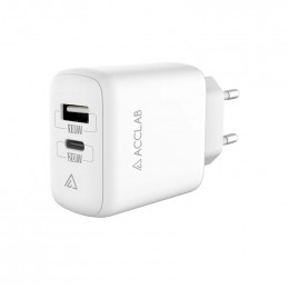 AccLab AL-TC220 (1xUSB, 1xType-C) White (1283126556494)
