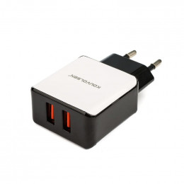 Atcom DT-T01 (2USB, 2.4А) White (20101)