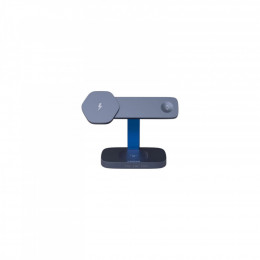 Canyon wireless charger HEXAGON WCS-310 3in1 DarkGrey/Blue (CNS-WCS310DGBL)