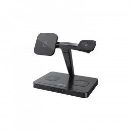 Canyon wireless charger WS-404 15W 4in1 Black (CNS-WCS404)