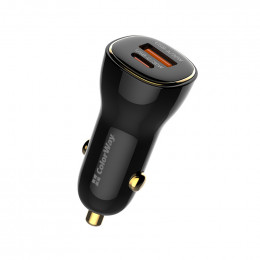 ColorWay Power Delivery Port PPS USB (USB-A + USB-C, 60W) Black (CW-CHA046PD-BK)