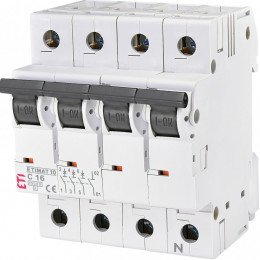ETI ETIMAT 10 3p+N C 16А (10 kA) 2136716