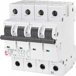ETI ETIMAT 10 3p+N C 40А (10 kA) 2136720