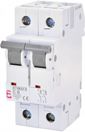 ETI ETIMAT 6 2p C 6A (6 kA) 2143512