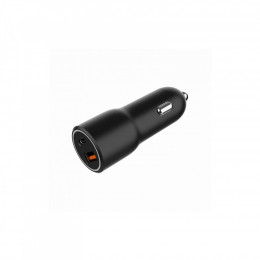 Gembird 1xUSB-C PD20W + 1xUSB QC3.0 car adapter black (TA-UC-AC2PDQC38-CAR-01)