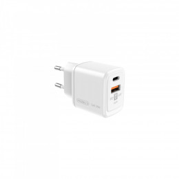 Intaleo 30W GAN USB-C PD+USB-A QC 3.0 white (1283126578274)