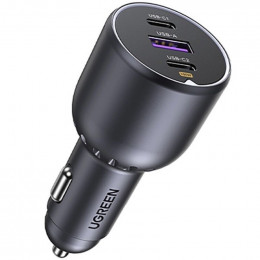Ugreen EC705 (2xUSB-C+USB-A) QC 3.0 Black (35025)