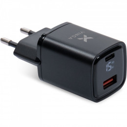 Vinga USB-C PD30W + USB-A QC30W Display 33W Max (VCR30ACDB)