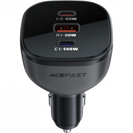 Acefast B14 (2xUSB-C + USB-A) 165W Black (6974316282938)