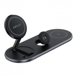 Acefast E19 Qi2 3-in-1 15W Black (6974316283096)