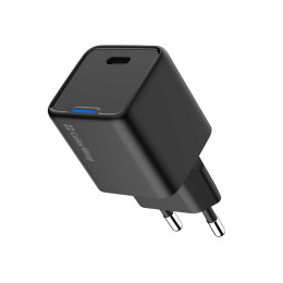 ColorWay GaN Mini 25W PD Port PPS USB-C Black (CW-CHS052PD-BK)