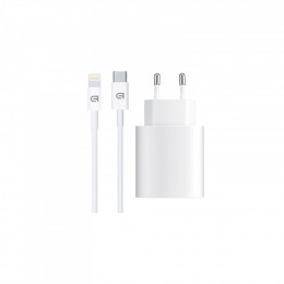 Armorstandart AMHJ83 20W USB-C White + cable USB-C to Lightning (ARM77724)