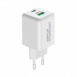 Armorstandart AR372 45W GaN Type-C + USB White (ARM77550)