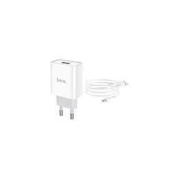HOCO C81A Asombroso USB + cable Micro 5P 10.5W White (6931474727954)