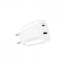 Promate BiPlug-2 White
