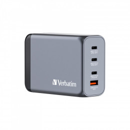 Verbatim GaN 240 W 4 ports (USB-C-140 W,USB-C-100 W,USB-C-65 W /USB-A -3.0) (32205)