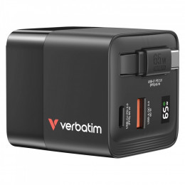 Verbatim GaN 65 W 2 ports (USB-C/1xUSB-A) (32217)