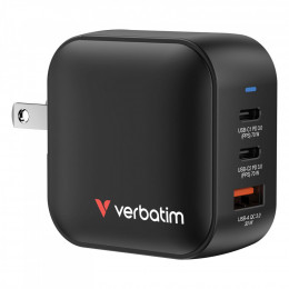 Verbatim MiniGaN 70 W 3 ports (2xUSB-C/1xUSB-A) (32229)