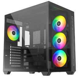 ID-COOLING View 510 ARGB Black with window (VIEW 510 ARGB)