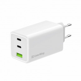 ColorWay GaN Mini 100W PD Port PPS USB (USB-2C1A) White (CW-CHS061PD-WT)