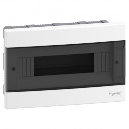 Schneider Electric Easy9 EU, врізний, 1 ряд 12 модулів, димчасті двері EZ9EUA112