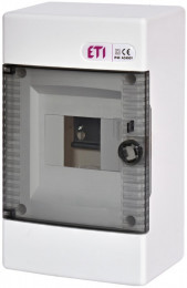 ETI ECT 4 PT (4 модуля прозрачная дверца IP40) 1100140