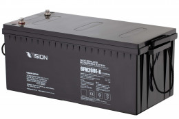 Vision FM, 12В, 200А•год, AGM (6FM200E-X)