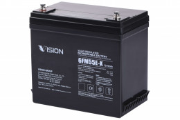 Vision FM, 12В, 55А•год, AGM (6FM55E-X)