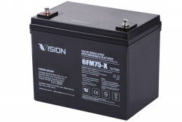 Vision FM, 12В, 75А•год, AGM (6FM75-X)