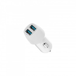 Promate voltrip-duo 2xUSB Car Charger 17W White (voltrip-duo.white)