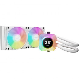 BE QUIET! Light Loop IO LCD 240 White (BW035)