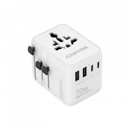 Canyon OnTour 70 3xUSB-C + 2xUSB-A EU/UK/US/AUS 70W White (CNS-TA70W1006W)
