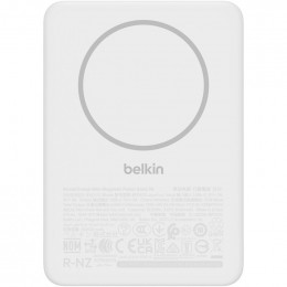 Belkin Power Bank Slim Magnetic 5000mAh 15W White (BPD010HQWH)